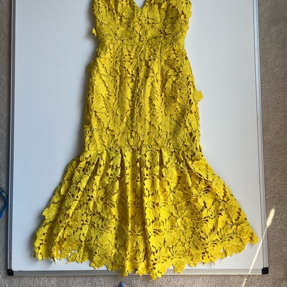 ANTONIO MELANI Lace Formal floral Dress - Picture 2 of 9